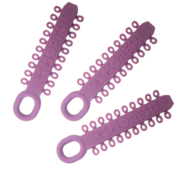 🎁 Antimicrobial Elastomeric Ligature Ties Amethyst Purple (100% off)