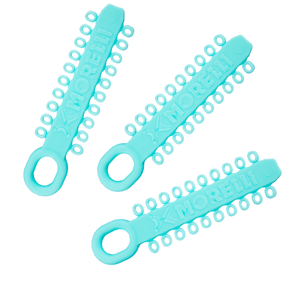 🎁 Antimicrobial Elastomeric Ligature Ties Caribbean Blue (100% off)