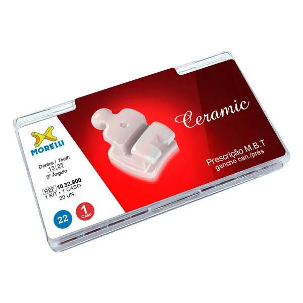 🎁 Ceramic .022 M.B.T. Brackets Single Patient Kit (100% off)