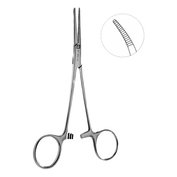 Curved Kelly Forceps 16cm