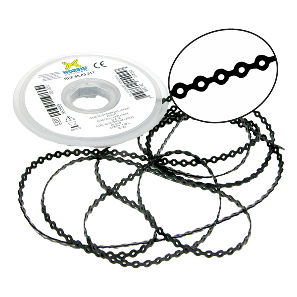 Elastomeric Power Chain Black 5ft