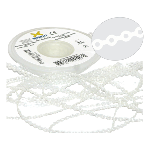 Elastomeric Power Chain Clear 15ft