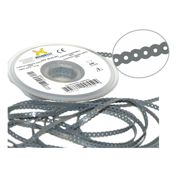 Elastomeric Power Chain Gray 15ft