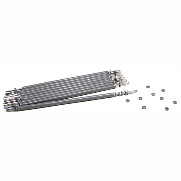 Elastomeric Pre-Loaded Canes Gray