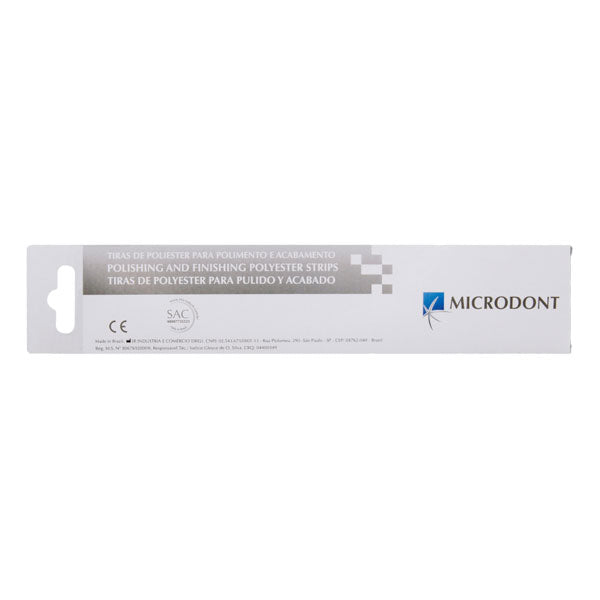 Interproximal Stainless Steel Abrasive Strips Single-Sided