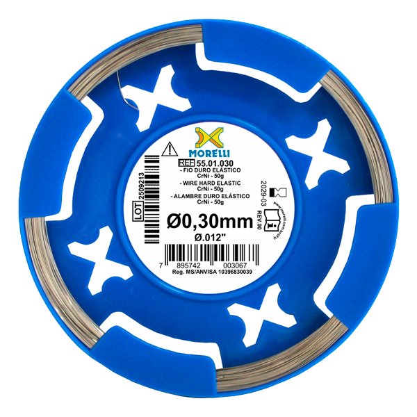 Stainless Steel Round Hard Wire Ø.012"
