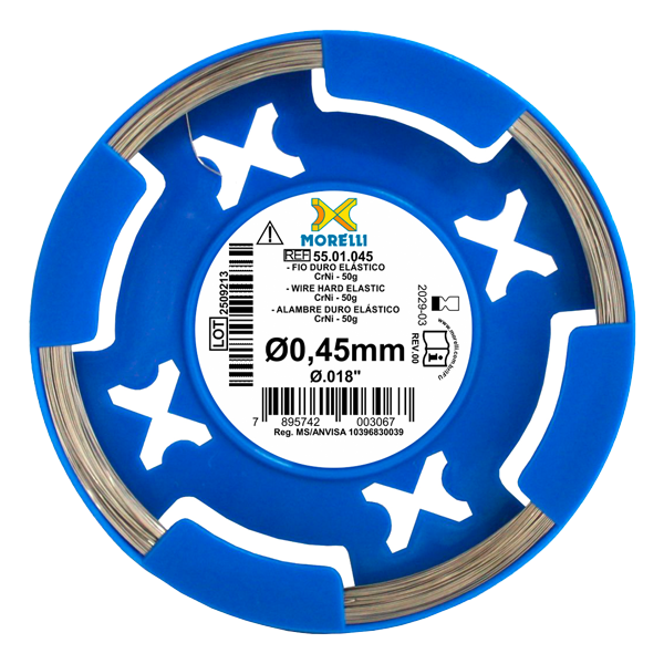 Stainless Steel Round Hard Wire Ø.018"