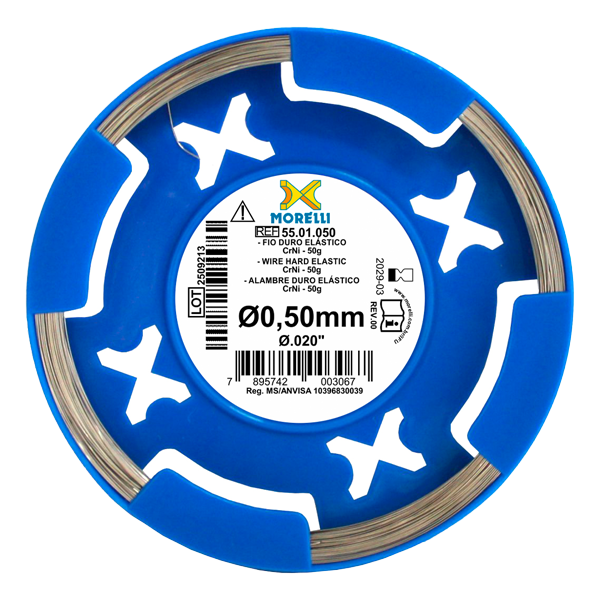 Stainless Steel Round Hard Wire Ø.020"