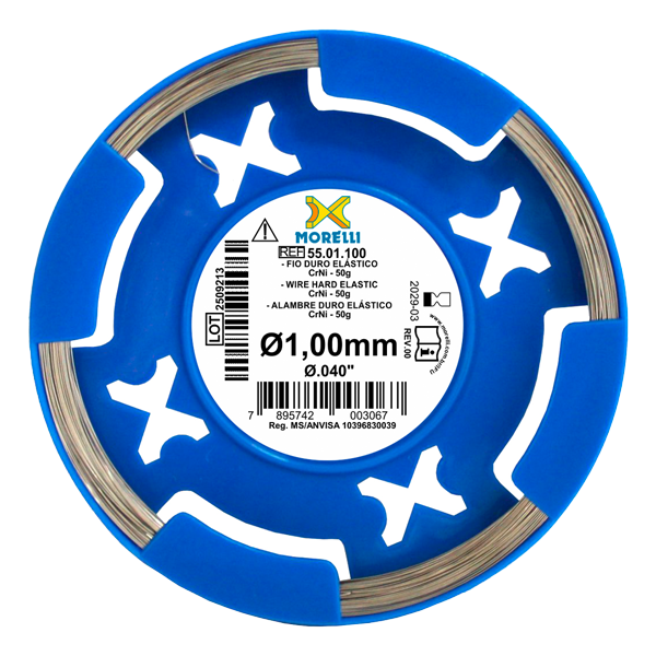 Stainless Steel Round Hard Wire Ø.040"