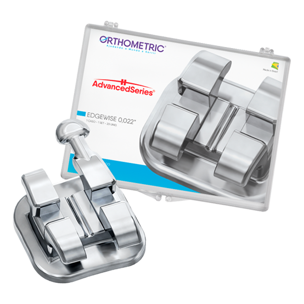 Advanced Stainless Steel .022 Edgewise Brackets Single Patient Kit