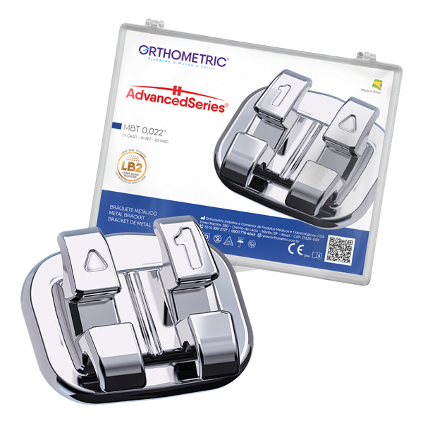 Advanced Stainless Steel .022 M.B.T. Brackets Single Patient Kit