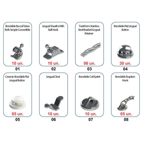 Attachments Kit with 240 Pieces