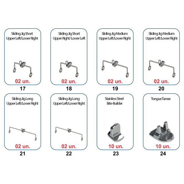 Attachments Kit with 240 Pieces
