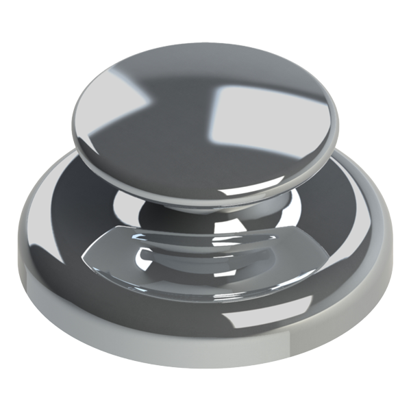 Bondable Convex Lingual Button