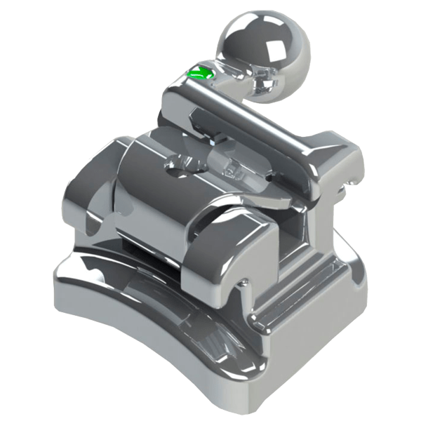 Self-Ligating Passive Stainless Steel .022 M.B.T. Brackets Single Pati ...