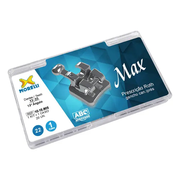 Max Stainless Steel .022 Roth Brackets Single Patient Kit