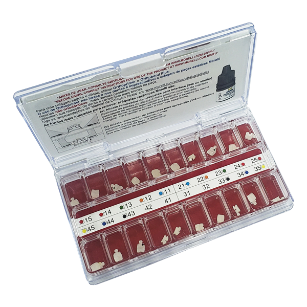 Ceramic .022 M.B.T. Brackets Single Patient Kit