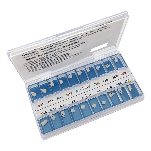 Ceramic .022 Roth Brackets Single Patient Kit