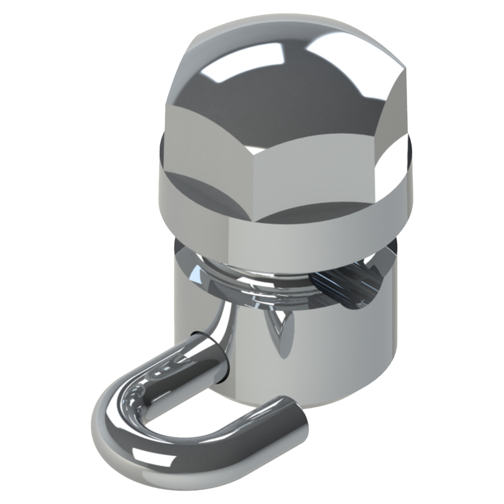 Closed Gurin Lock Short Hook