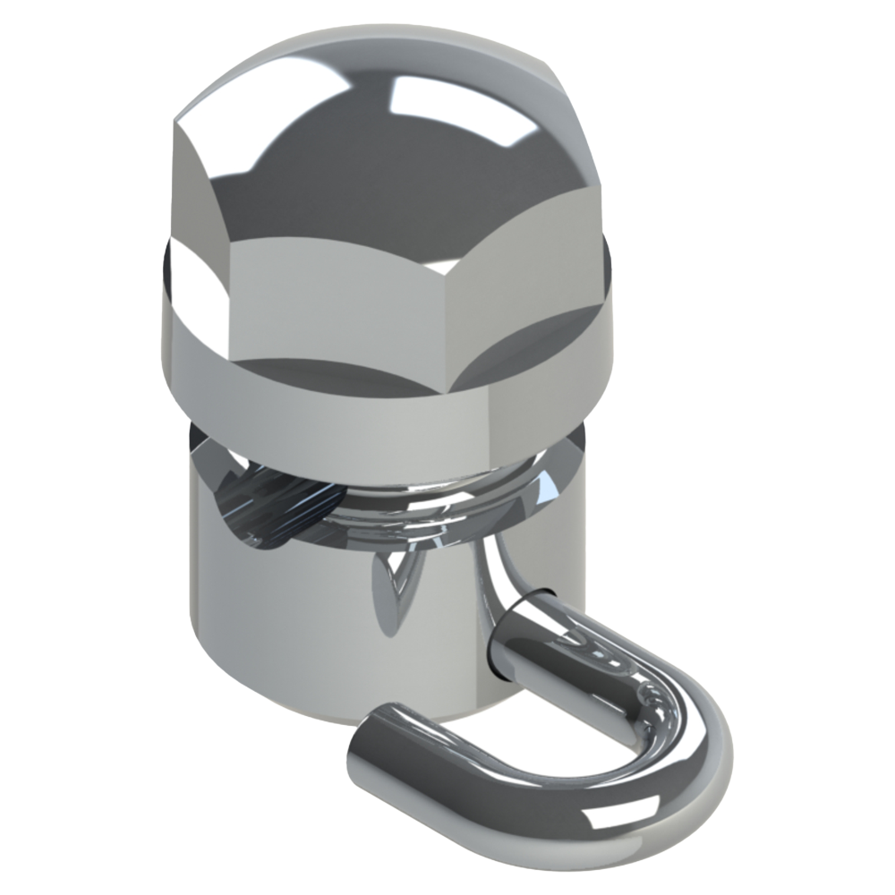 Closed Gurin Lock Short Hook