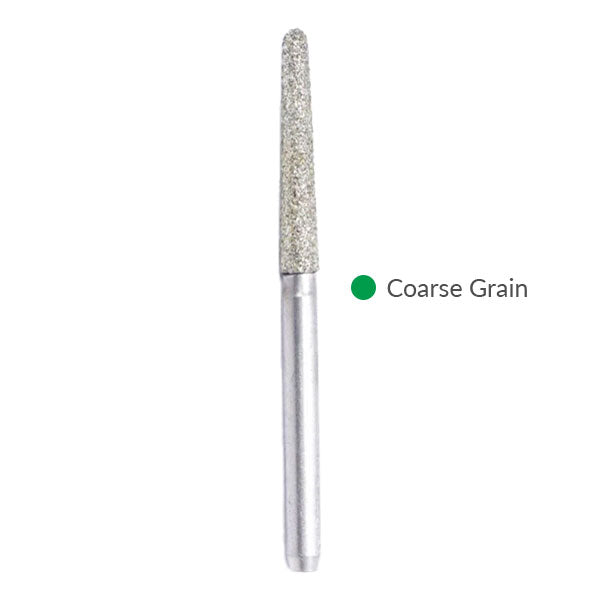Diamond Bur #850.018 FG Round End Taper Shaped