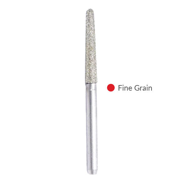 Diamond Bur #850.018 FG Round End Taper Shaped