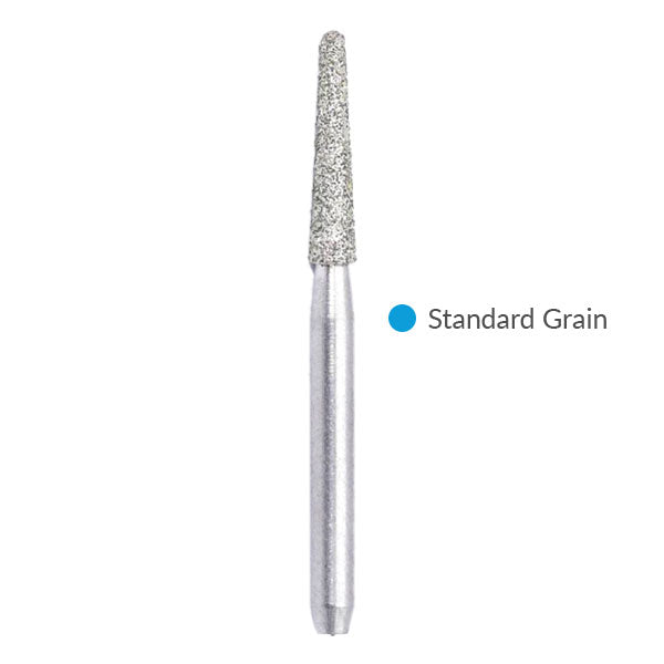 Diamond Bur #856.014 FG Round End Taper Shaped