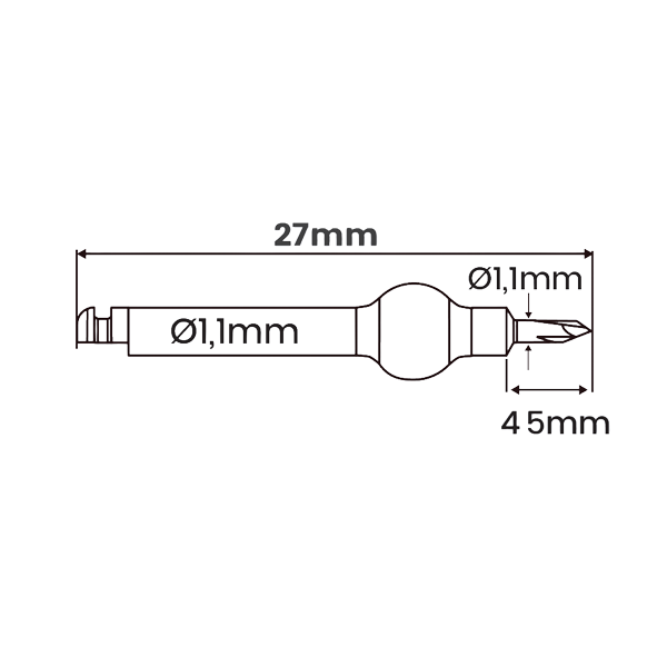 Drill Bit For TADs Short