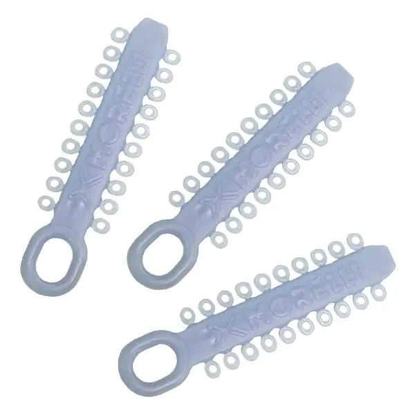 Elastomeric Ligature Ties Pearl Blue