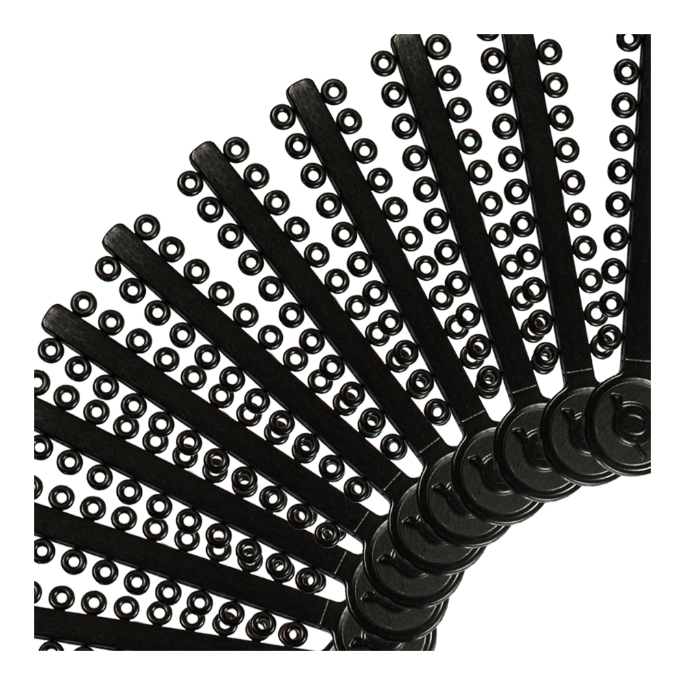 Elastomeric Ligature Ties Black