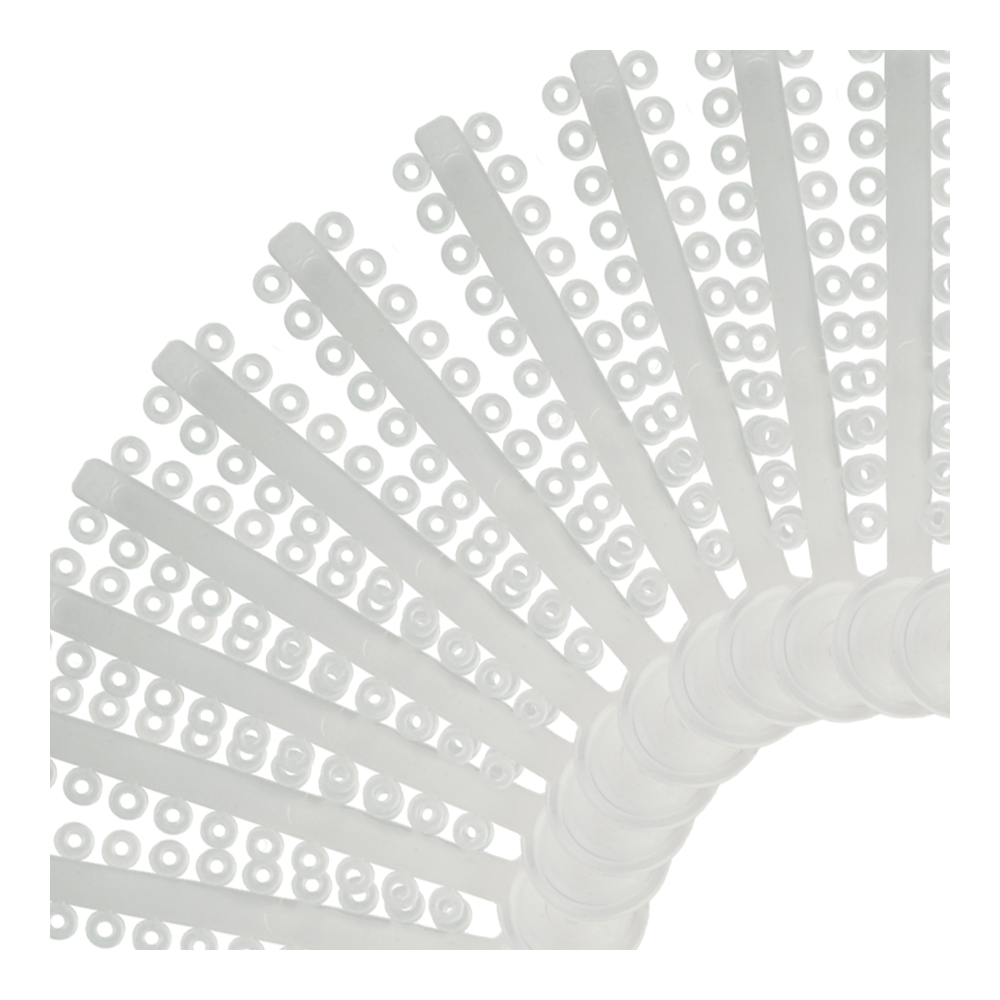 Elastomeric Ligature Ties Clear