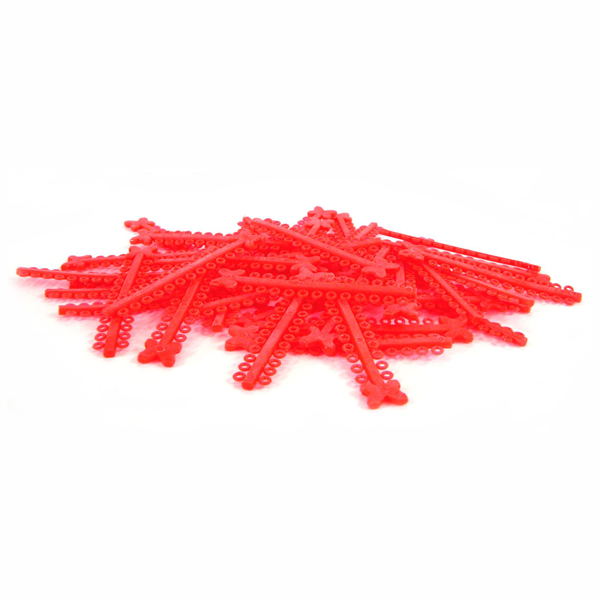 🎁 Elastomeric Ligature Ties Crystal Red (100% off)