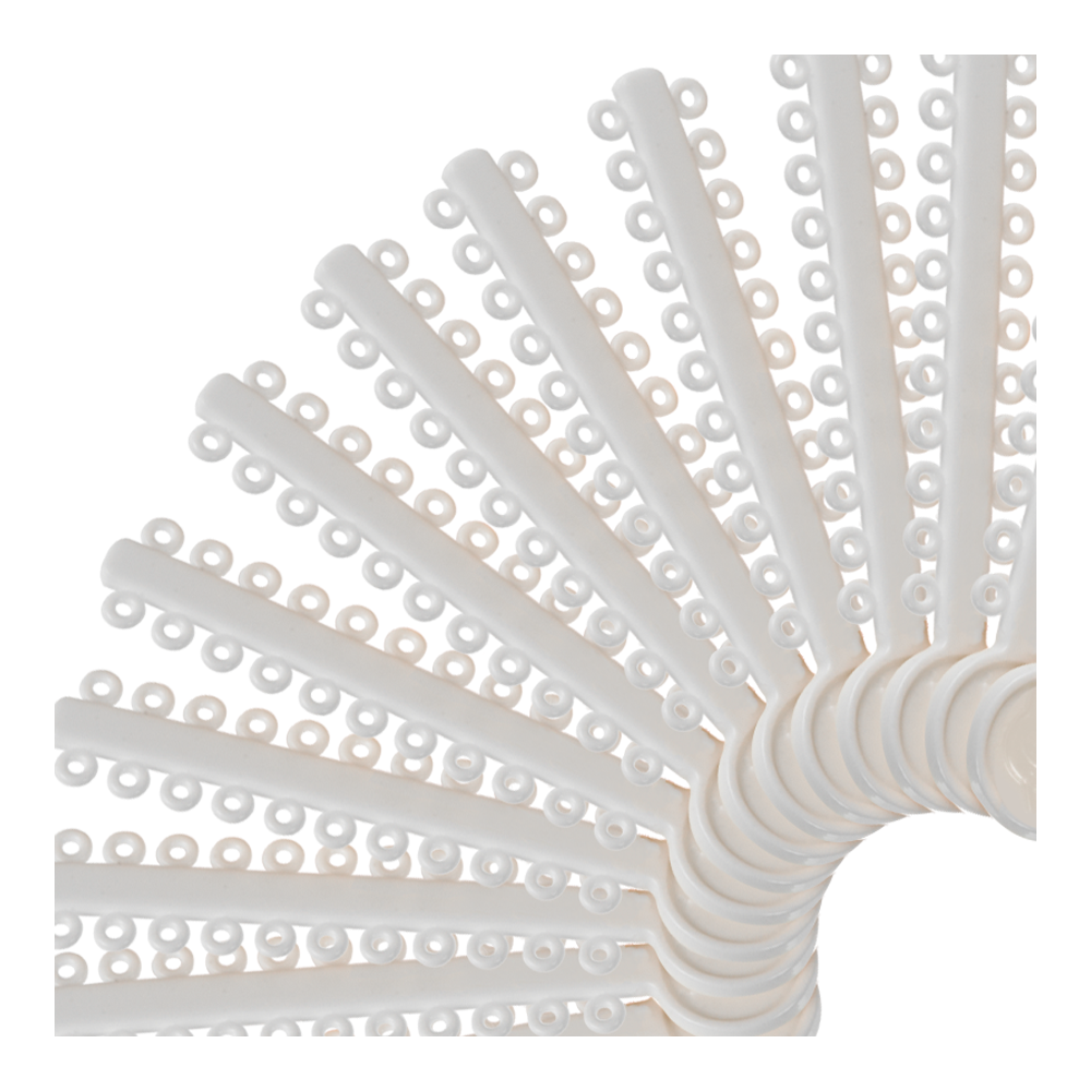 Elastomeric Ligature Ties White