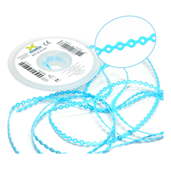 🎁 Elastomeric Power Chain Baby Blue 5ft (100% off)