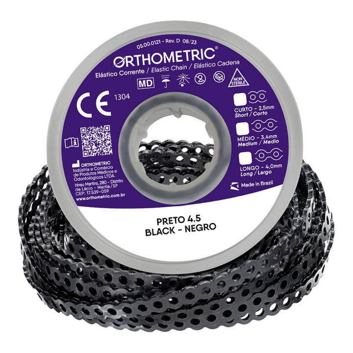 Elastomeric Power Chain Black 15ft