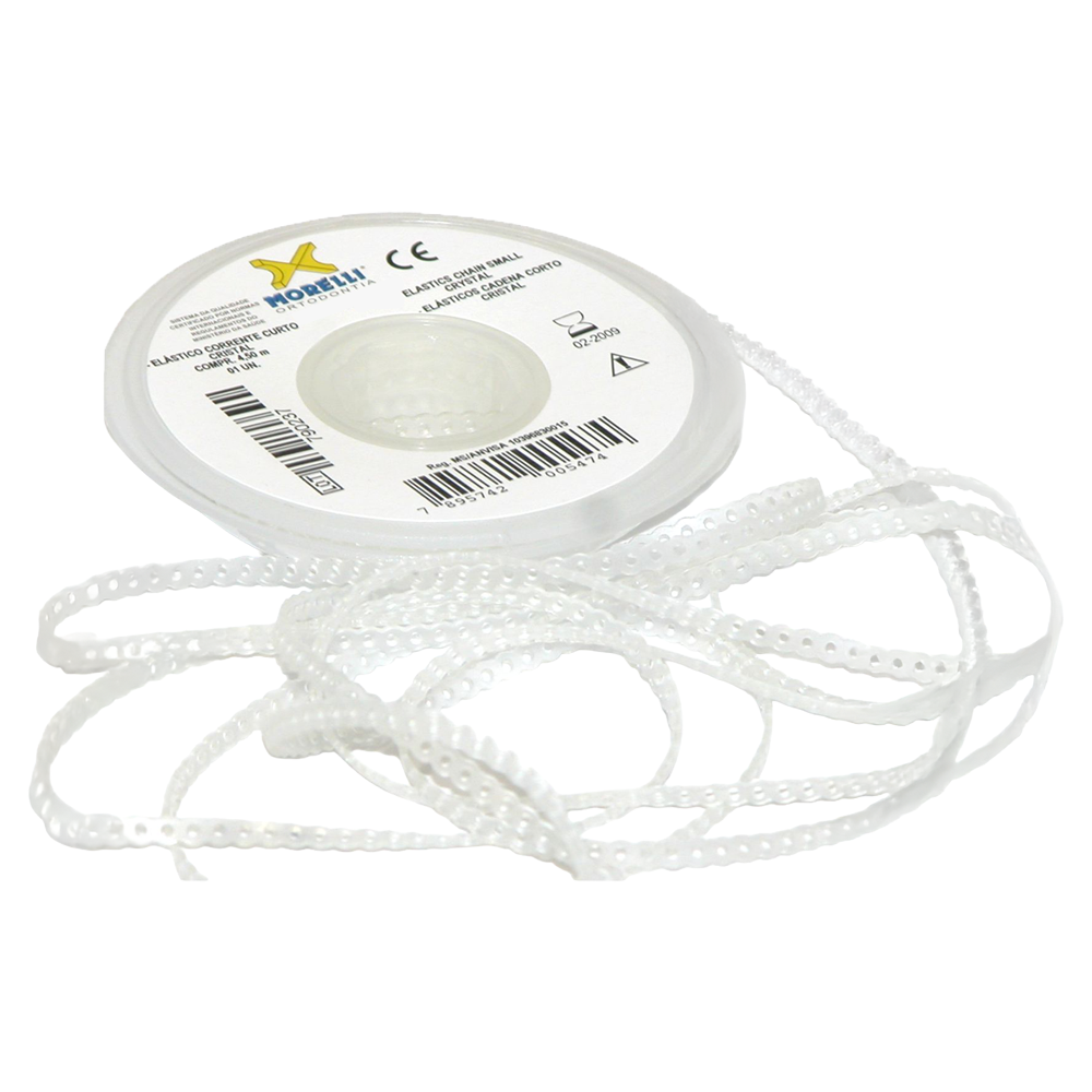 Elastomeric Power Chain Clear 15ft