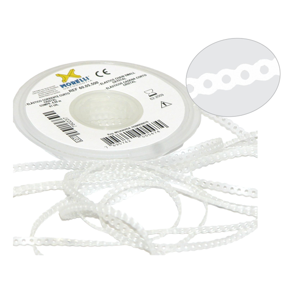 Elastomeric Power Chain Clear 15ft