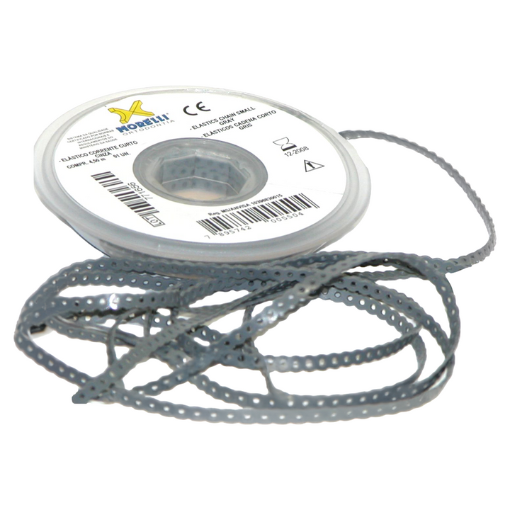 Elastomeric Power Chain Gray 15ft