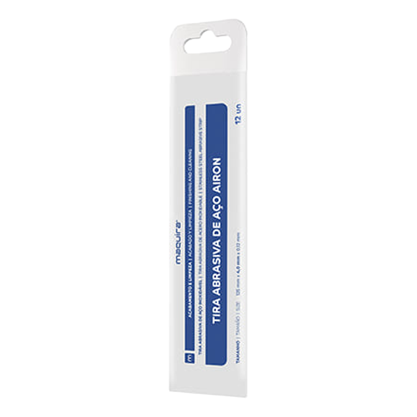 Interproximal Stainless Steel Abrasive Strips Single-Sided