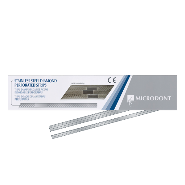 Interproximal Stainless Steel Perforated Diamond Finishing Strips ...