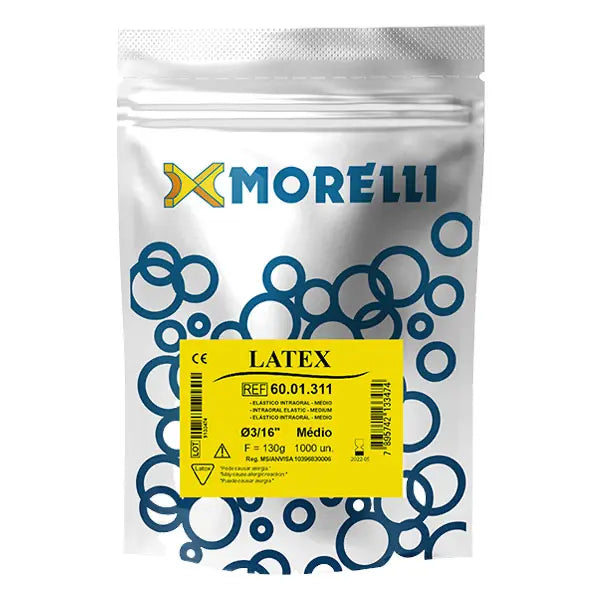 Amber Latex Intraoral Elastics 3/16" Bulk