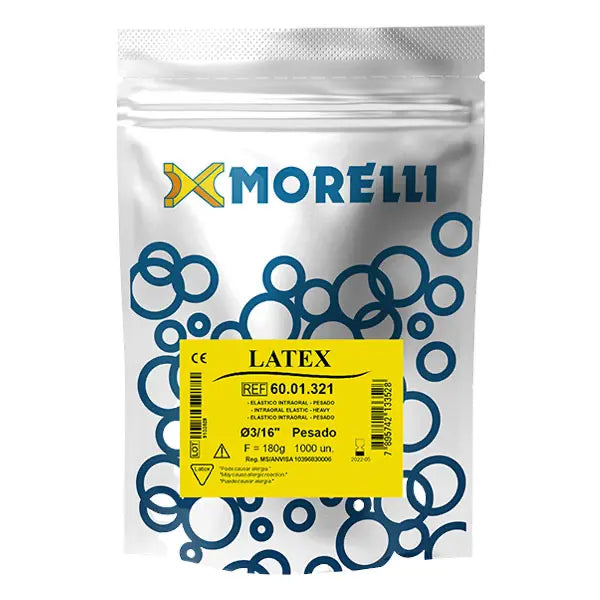 Amber Latex Intraoral Elastics 3/16" Bulk