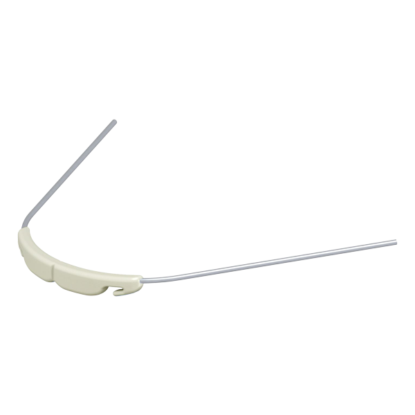 Lip Bumper White With Hook