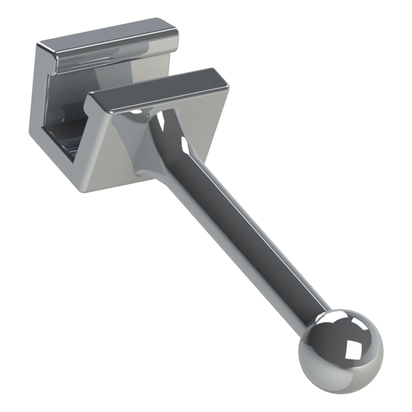 Long Crimpable Ball Hook