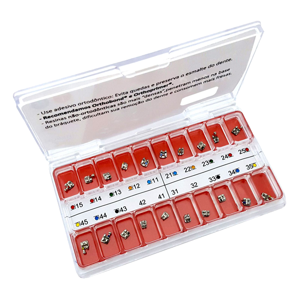 Max Stainless Steel .022 M.B.T. Brackets Single Patient Kit