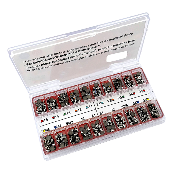 Max Stainless Steel .022 M.B.T. Brackets 10 Patient Kits