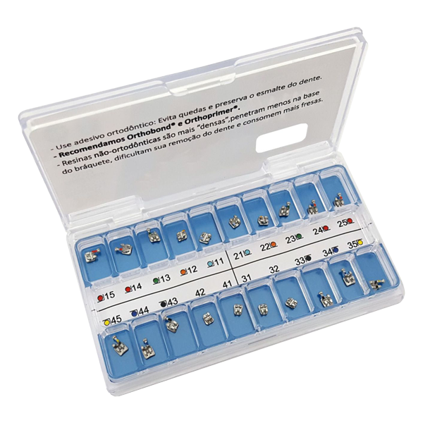 Max Stainless Steel .022 Roth Brackets Single Patient Kit