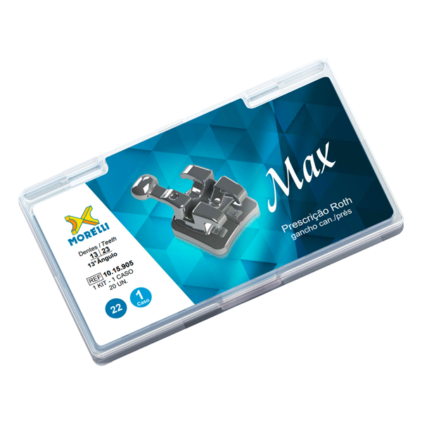 Max Stainless Steel .022 Roth Brackets Single Patient Kit