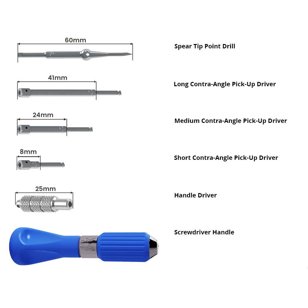 Mini Implant Starter Kit Blue