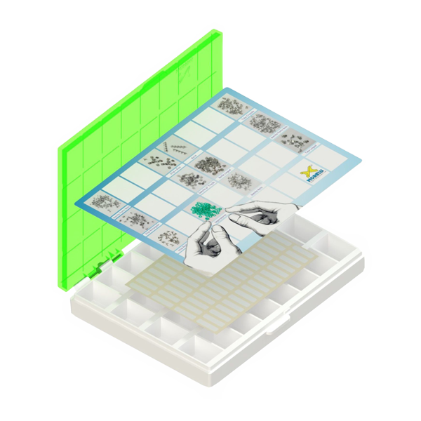 Multiuse Organizer with Lid